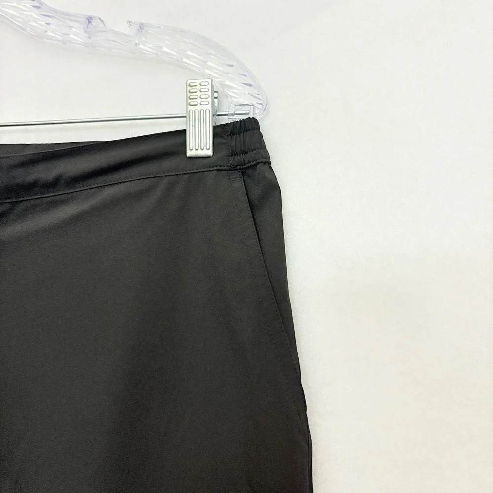 Thousand Miles All Day Shorts Men L Black Drawstring Stretch Running Performance